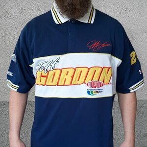 🔥VTG 90's Jeff Gordon Hendrick Motorsports Polo🔥